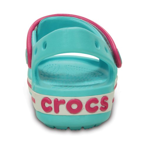 crocs crocband sandal kids zielono-różowe crocs crocband sandal kids zielono-różowe