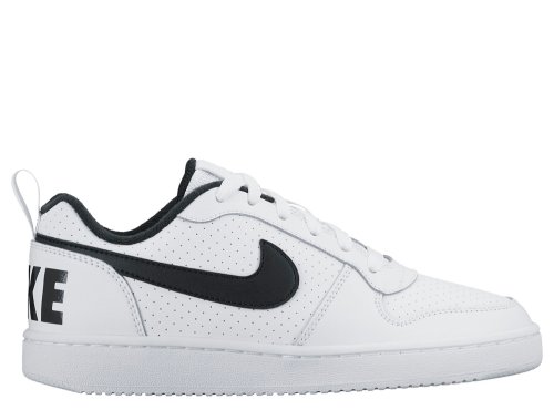 nike court borough low (gs) biało-czarne nike court borough low (gs) biało-czarne