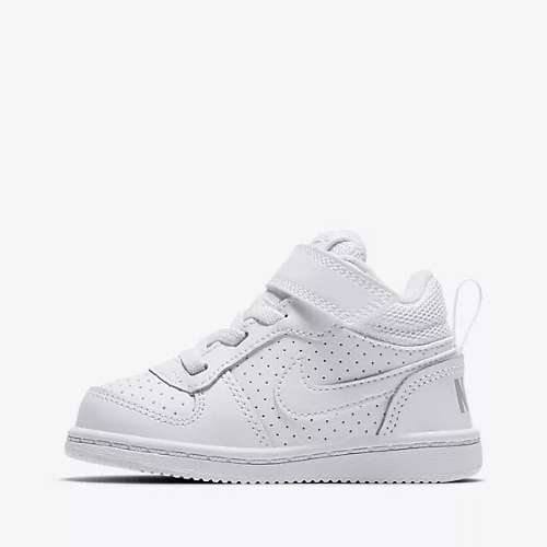nike court borough mid (tdv) białe nike court borough mid (tdv) białe