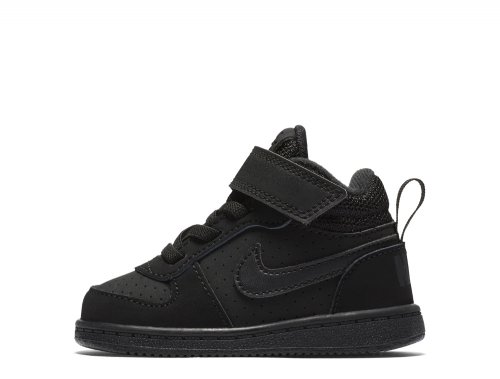 nike court borough mid (tdv) czarne nike court borough mid (tdv) czarne