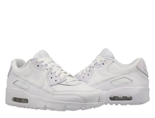 nike air max 90 leather (gs) białe nike air max 90 leather (gs) białe