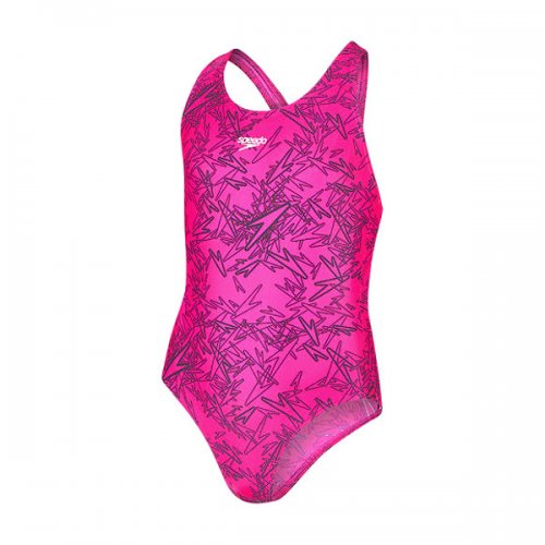 speedo boom allover splashback junior różowy speedo boom allover splashback junior różowy