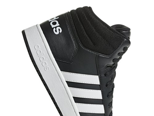 adidas vs hoops mid 2.0 czarno-białe adidas vs hoops mid 2.0 czarno-białe