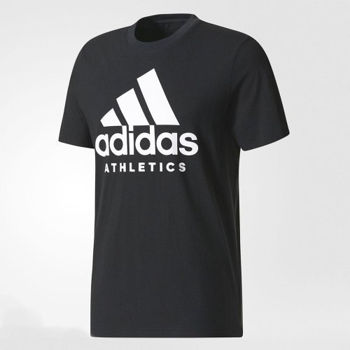 adidas sport id tee czarno-biała adidas sport id tee czarno-biała
