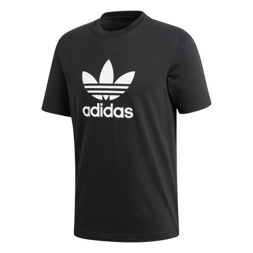 adidas trefoil tee czarno-biała adidas trefoil tee czarno-biała
