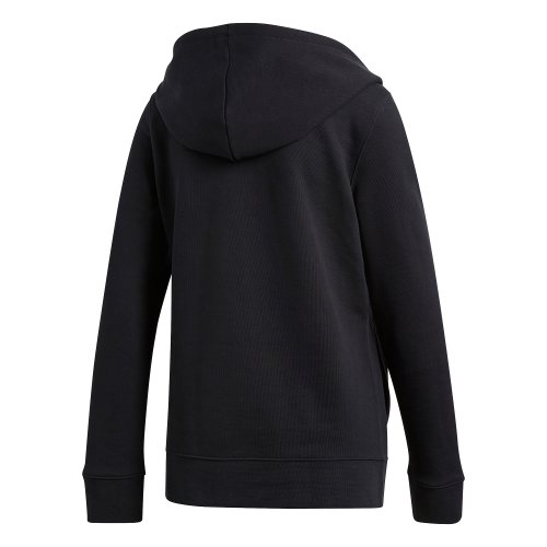 adidas trefoil hoodie czarno-biała adidas trefoil hoodie czarno-biała