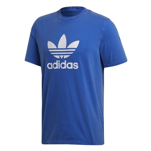adidas trefoil tee niebiesko-biała adidas trefoil tee niebiesko-biała