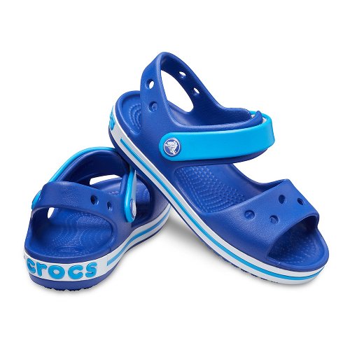 crocs crocband sandal kids niebiesko-białe crocs crocband sandal kids niebiesko-białe