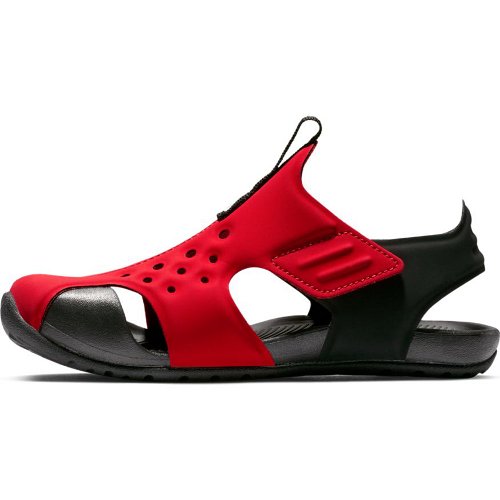 nike sunray protect 2 (ps) czerwono-czarne nike sunray protect 2 (ps) czerwono-czarne