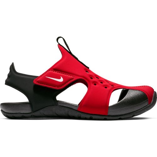 nike sunray protect 2 (ps) czerwono-czarne nike sunray protect 2 (ps) czerwono-czarne