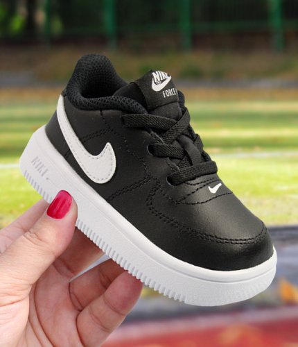 nike force 1 '18 (td) czarno-białe nike force 1 '18 (td) czarno-białe
