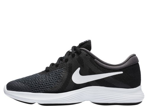 nike revolution 4 (gs) czarno-białe nike revolution 4 (gs) czarno-białe
