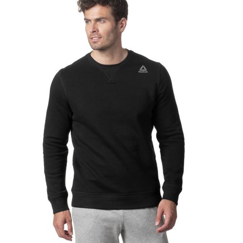 reebok elements fleece crew czarna reebok elements fleece crew czarna