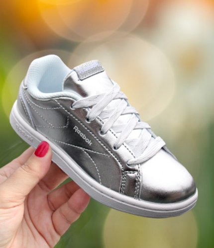 reebok royal complete clean srebrno-białe reebok royal complete clean srebrno-białe