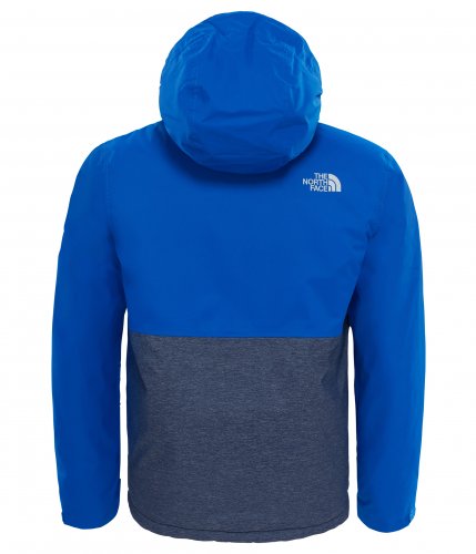 the north face snowquest plus jacket niebiesko-pomarańczowa the north face snowquest plus jacket niebiesko-pomarańczowa