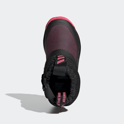 adidas rapidasnow boots c czarno-różowe adidas rapidasnow boots c czarno-różowe