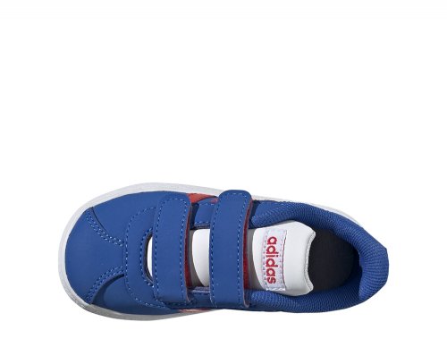 adidas vl court 2.0 cmf i niebiesko-czerwone adidas vl court 2.0 cmf i niebiesko-czerwone
