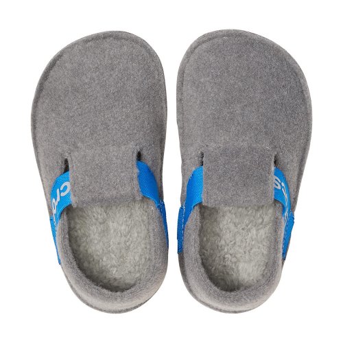 crocs kids classic slipper szaro-niebieskie crocs kids classic slipper szaro-niebieskie