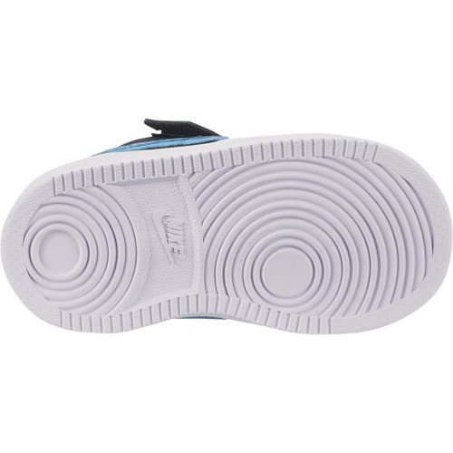 nike court borough low ep (tdv) czarno-niebieskie nike court borough low ep (tdv) czarno-niebieskie
