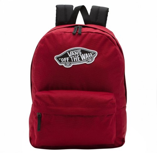 vans realm backpack czerwono-czarny vans realm backpack czerwono-czarny