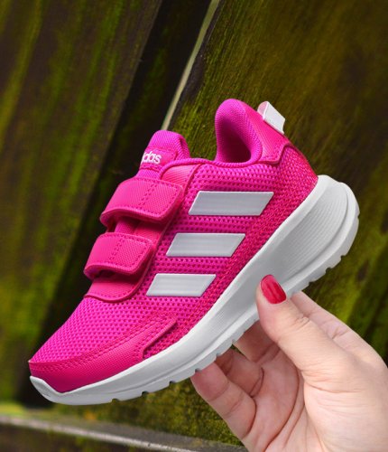 adidas tensaur run c różowo-białe adidas tensaur run c różowo-białe