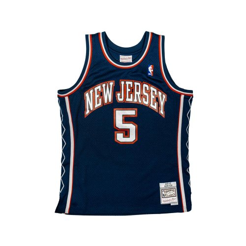 2001-04 New Jersey Nets Kidd #5 Nike Swingman Away Jersey