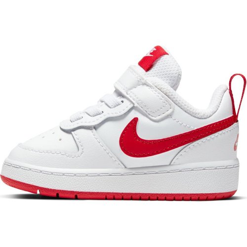 nike court borough low 2 (tdv) biało-czerwone nike court borough low 2 (tdv) biało-czerwone