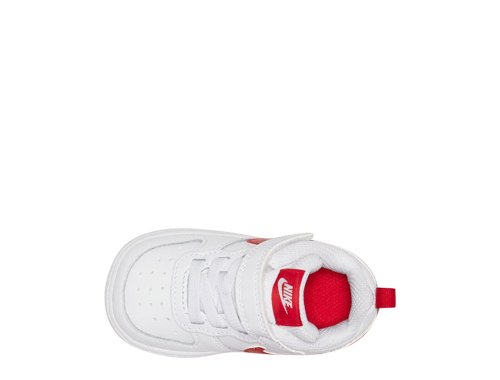 nike court borough low 2 (tdv) biało-czerwone nike court borough low 2 (tdv) biało-czerwone