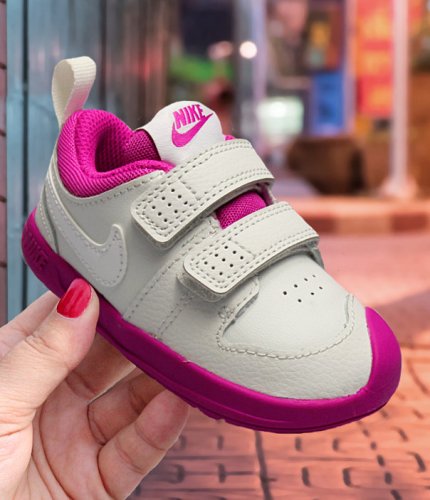 nike pico 5 (tdv) biało-różowe nike pico 5 (tdv) biało-różowe