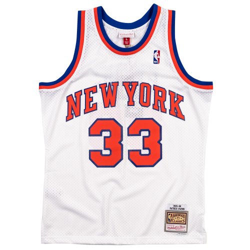 MITCHELL&NESS SWINGMAN JERSEY NEW YORK KNICKS–PATRICK EWING