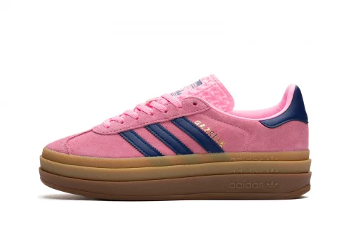 【国内完売】adidas GAZELLE BOLD W H06122 23.5 adidas Originals Gazelle Bold W Pink Navy Gum Women Platform