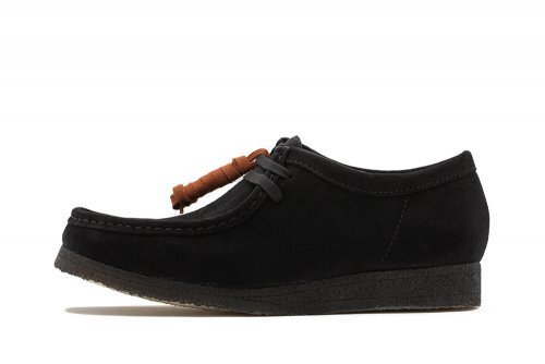 靴 Clarks Wallabee \"Black Suede\" Clarks | Men's Wallabee in Black Suede | Getoutsideshoes.com