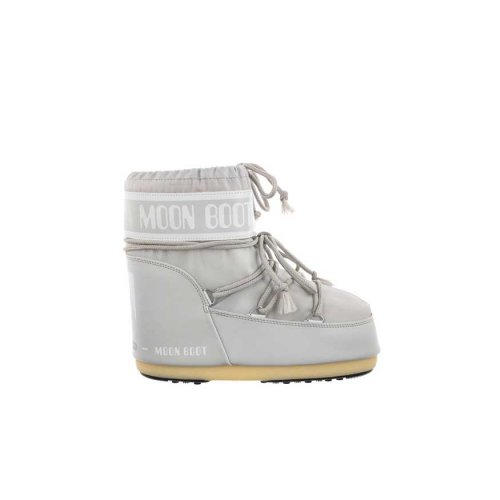 ICON LOW GREY NYLON BOOTS  Moon Boot® Official Store