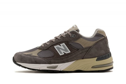 【Eins:Vier 30th Anniversary BE REACHED】 New Balance 991 40Th Anniversary 'Grey / Off White' | WSS