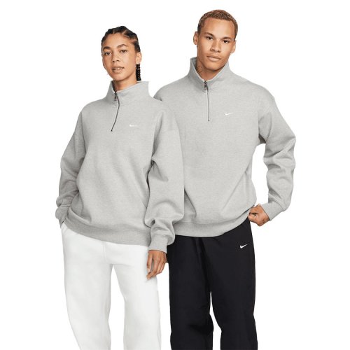 Sweatshirts und Fleece Nike Solo Swoosh 1/4 Zip Top Grey (DQ5209-063) -  sotostore.com