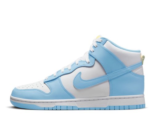 Nike Footwear Nike Dunk High Blue And Gray Men's Shoes Nike Dunk