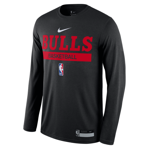 Chicago Bulls Nike Elite Practice LS T-Shirt - Youth