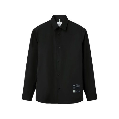 Clothes OAMC Mark Shirt Woven Black (OAMT600266-001) - sotostore.com