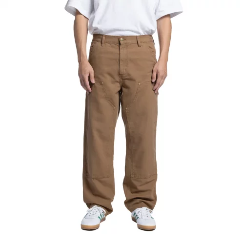 Pants Carhartt WIP Double Knee Pant 'Deep H Brown' (I031501