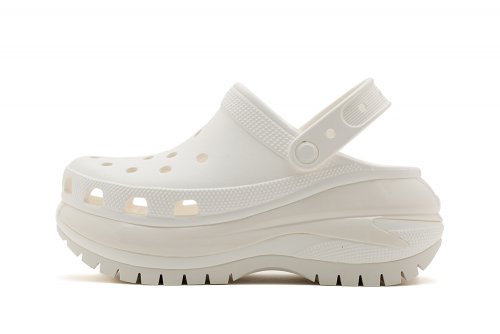 Footwear Crocs Classic Mega Crush Clog 'White' (207988-WHITE