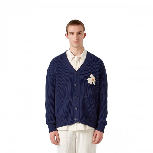Sweaters Edmmond Studios Over Cardigan 'Plain Navy' (123-60-04590) | WSS