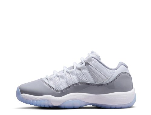 Air Jordan 11 Retro Low (GS) 'Cement Gray' [528896-140]