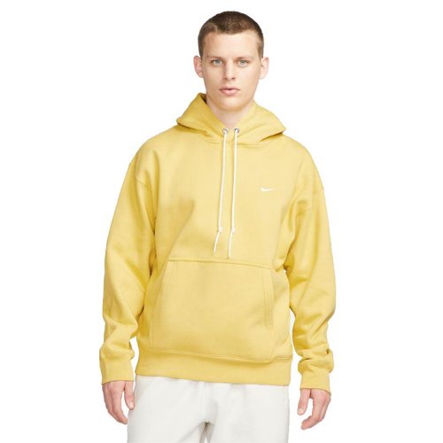 Sweatshirts Nike Solo Swoosh Fleece Hoodie 'Yellow' (DX1355