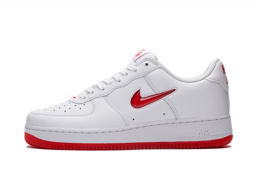 White University Red' - Air Force 1 Jewel 'Color of the Month