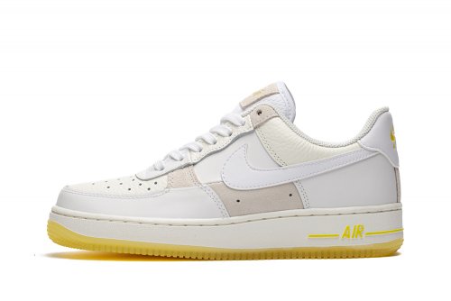 ★人気★ ナイキ AIR FORCE 1 '07 Yellow White Nike Air Force 1 '07 - White / Yellow – Kith