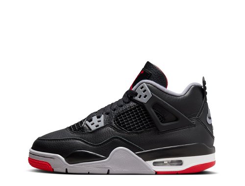 Buty Air Jordan 4 Retro (GS) 'Bred Reimagined' Czarne