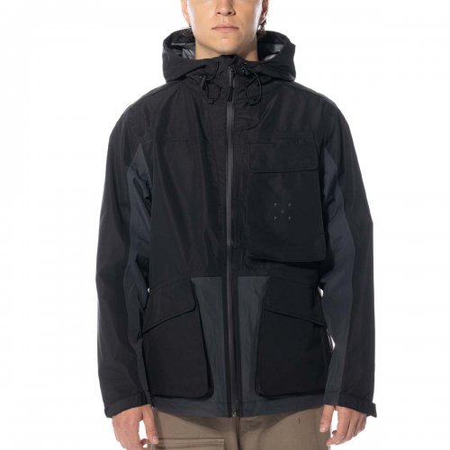 Jackets Pop Trading Company Big Pocket Hooded Tech Jacket