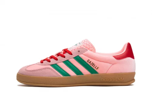 ウィメンズ adidas Gazelle Indoor Bliss Pink Purple adidas Gazelle Indoor Bliss Pink Purple – Kicks Side