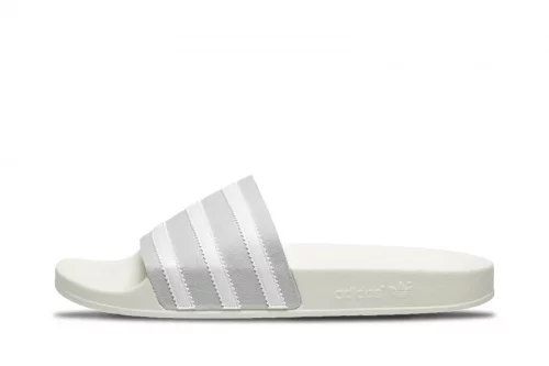 Flip Flops Adilette 2019 Sandals And Slippers Adidas Adilette Slides 'White  Grey' (CG6435