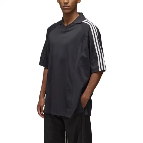 Tシャツ・カットソー Y-3 SS25 3 STRIPES TEE (JN4986 BLACK) Y-3 ワイスリー 3-STRIPES SHORT SLEEVE TEE/ショルダーライン T